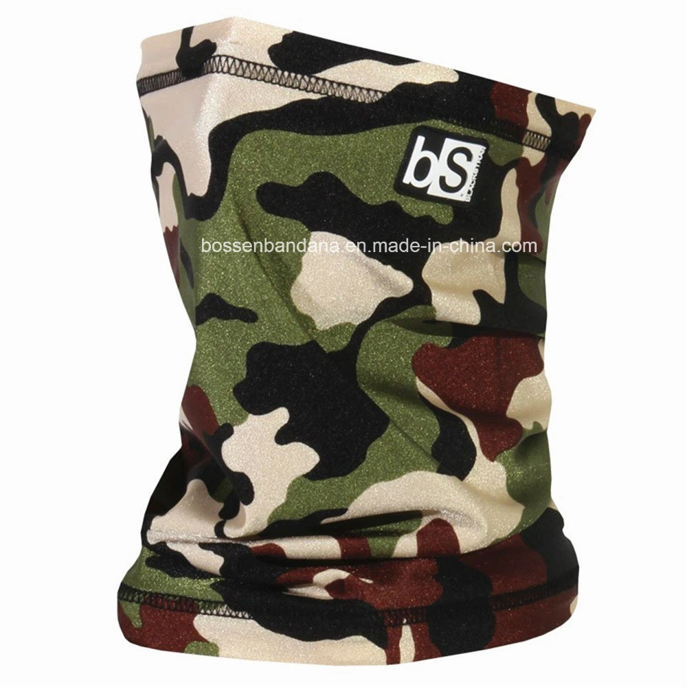 OEM Custom Print Camouflage Spandex Polyester Multi Function Windproof Face Mask Sports Balaclava Manufacturer