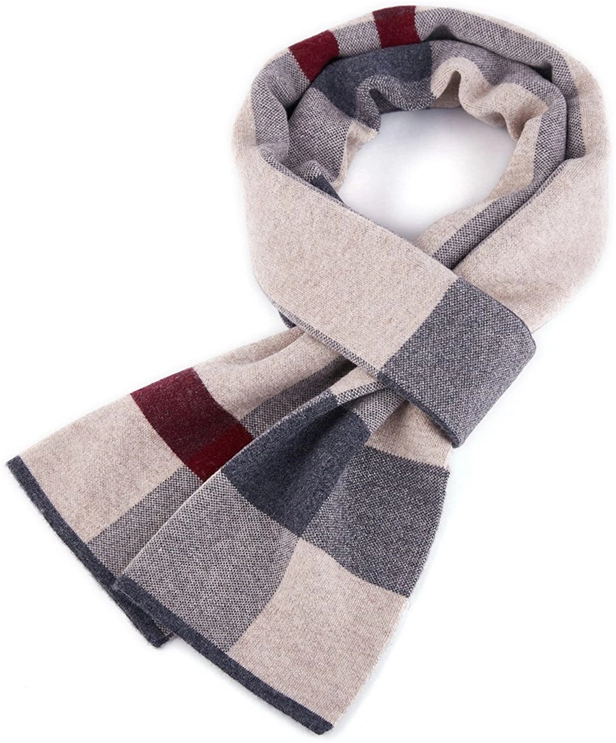 Wholesale Elegant Fashion Durable Premium Cashmere Men&prime;s Women&prime;s Unisex Soft Winter Scarf with Gift Box