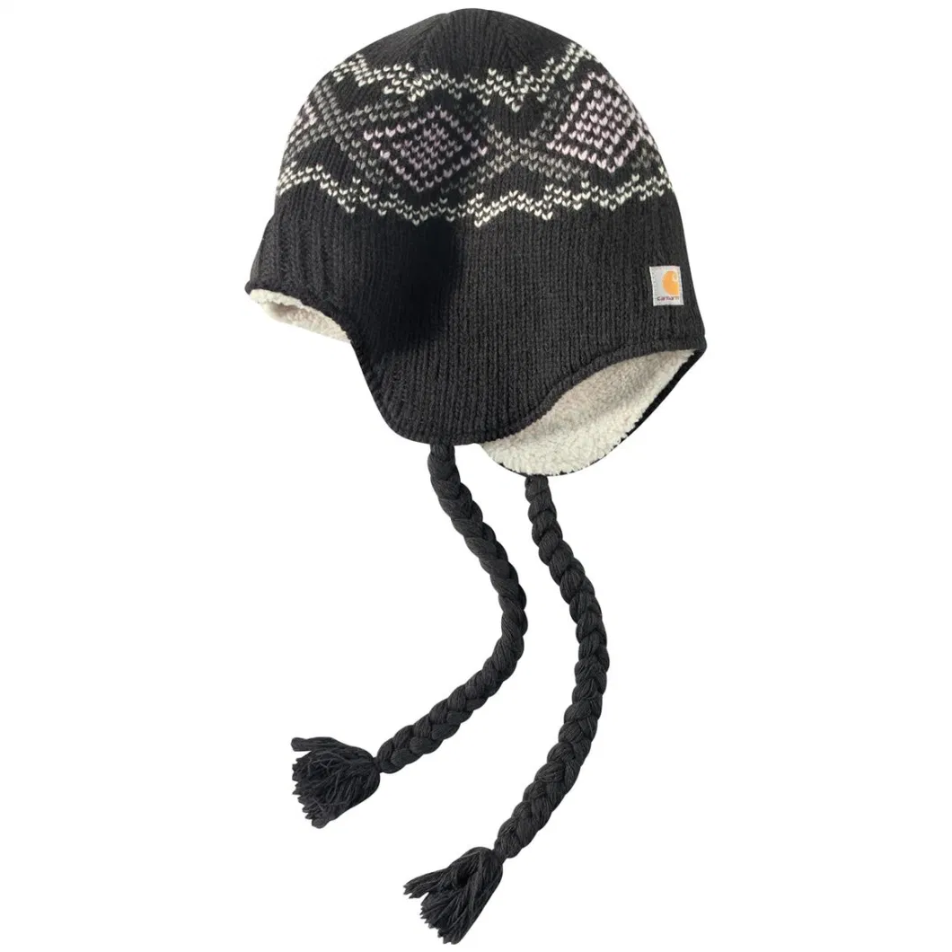 Acrylic Jacquard Winter Earflap Winter Hat