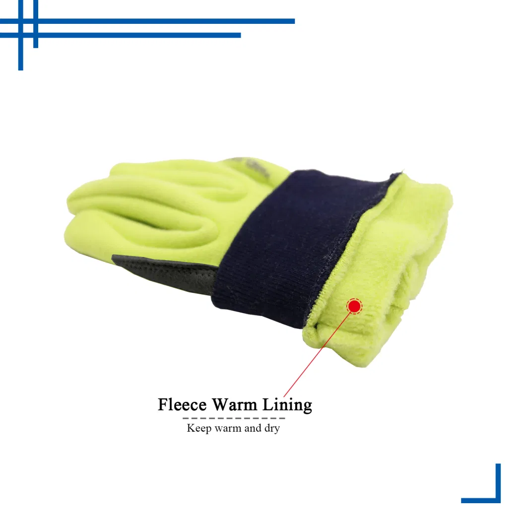 Pri in Stock Green Sports Bike Gloves Touch Screen Winter Running Gloves Kids Winter Gloves