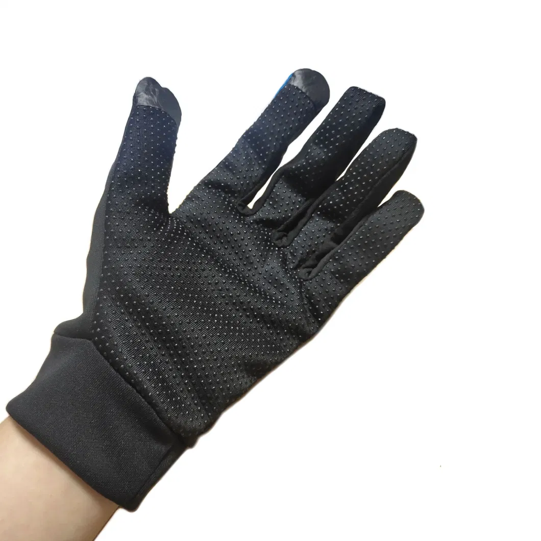 Fashion Outdoor Running Racing Cycling Anti-Slip Smart Touch Screen Polyester Gloves