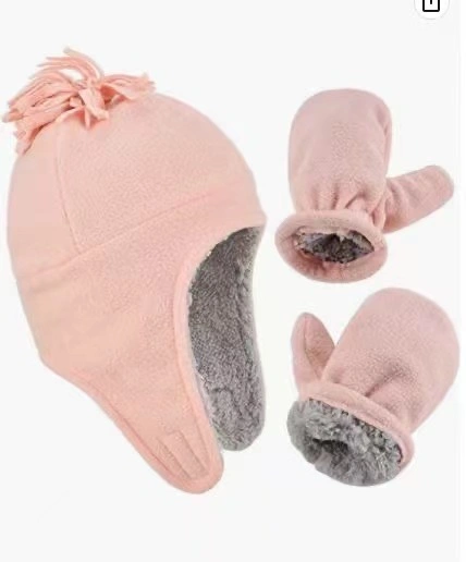 Custom OEM Fleece Plush Winter Wind Protection Earflap Warm Hat