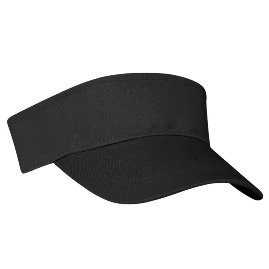 Wholesale Customize 100% Cotton Outdoor Golf Sports Sun Visor Cap Hat