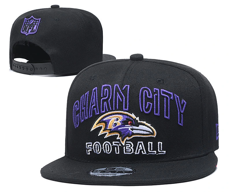 Wholesale Cheap Baltimore Custom New Snapback Baseball Ravens Jersey Trucker Sports Leisure Casual Cotton Polyester Embroidery Sublimation Fashion Era Cap Hat