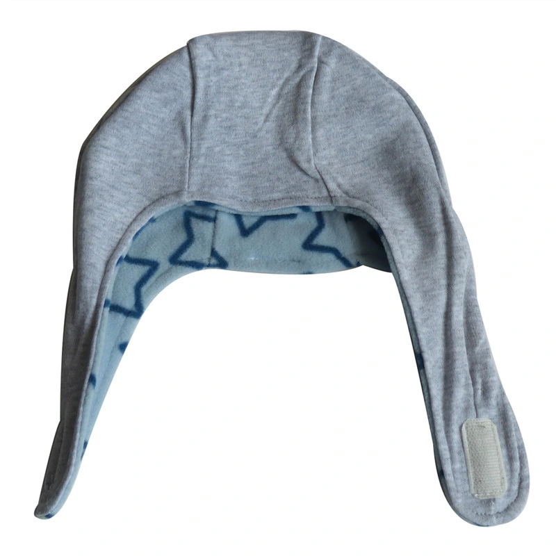 Double Layer 100%Polyester Polar Fleece Baby Winter Cap