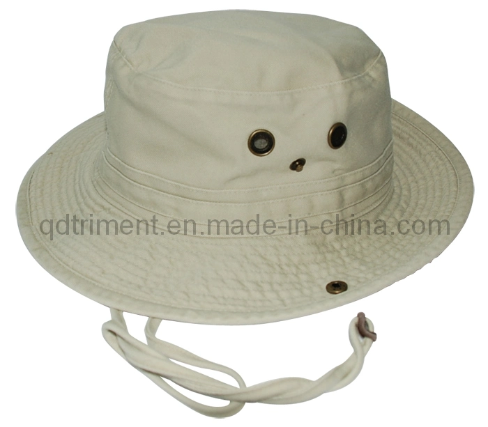 Washed Cotton Canvas Leisure Fisherman Bucket Hat (TMBH2021)