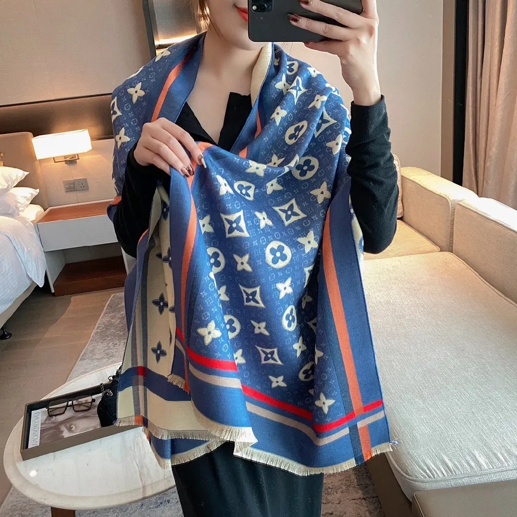 Wholesale Fashion Luxury Winter Top Brand Replica Designer Scarf Shawl Ladies Scrafs