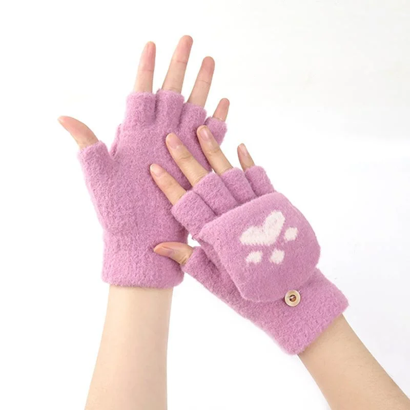 Good Quality Winter Jacquard Wool Gloves Made in China