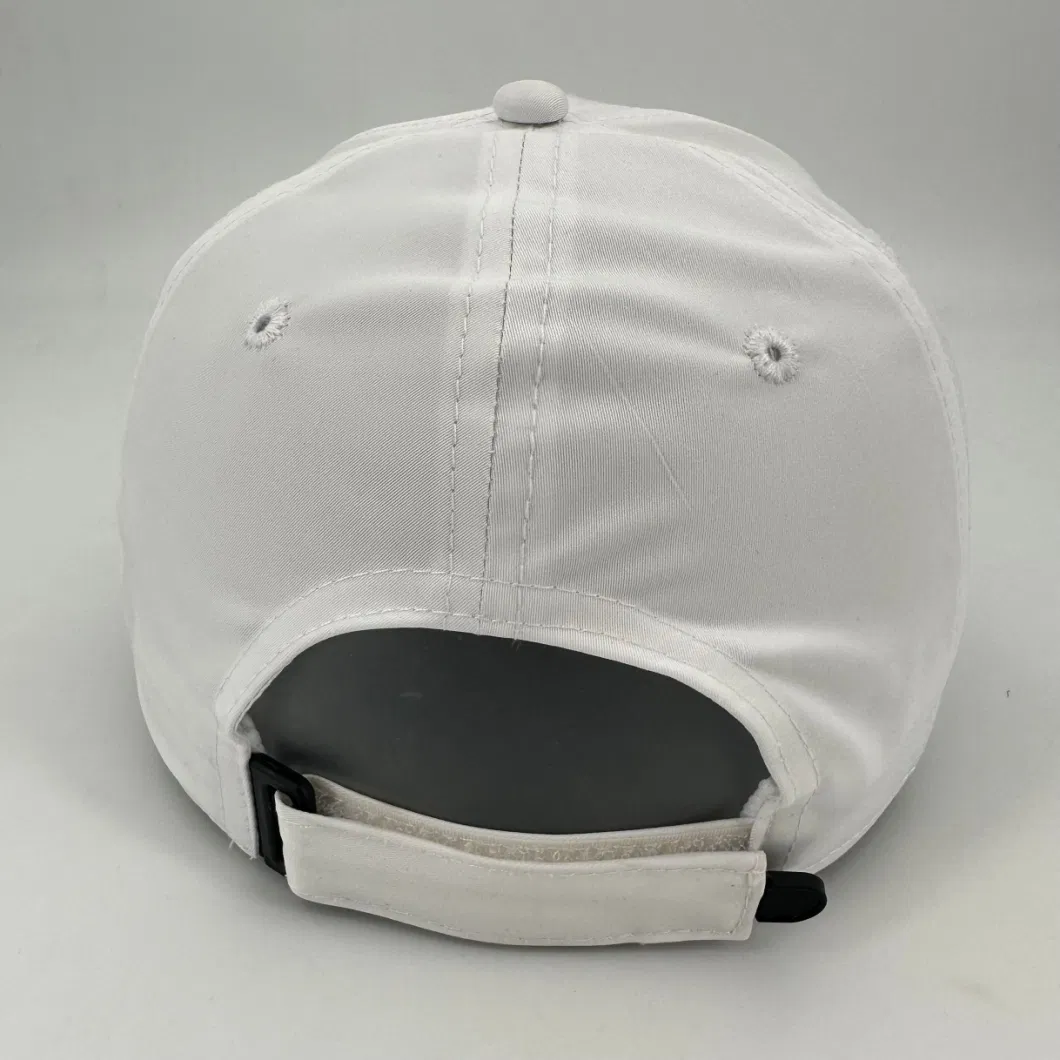 100% Cotton Custom Brand Logo Material Embroidery Men Women Sports Baseball Cap/Hat