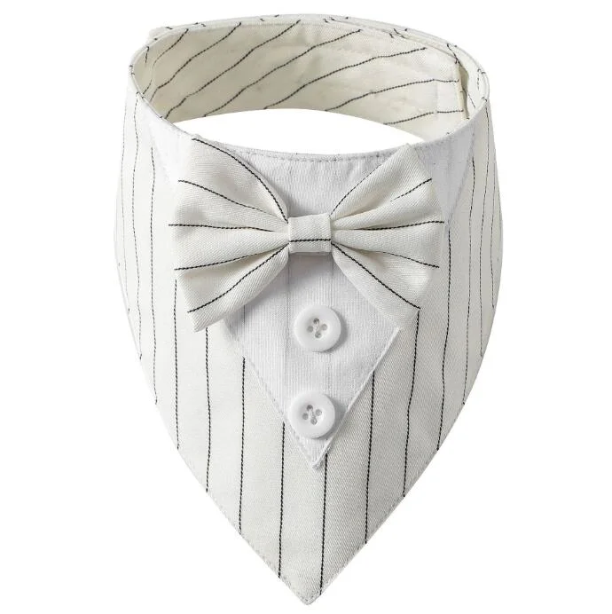 British Wedding Pet Accessories Suit Pet Bow Tie Neck Scarf