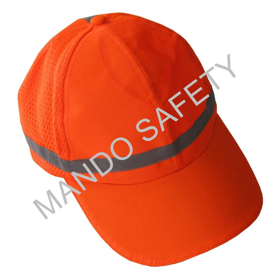 100% Polyester Reflective Safety Cap