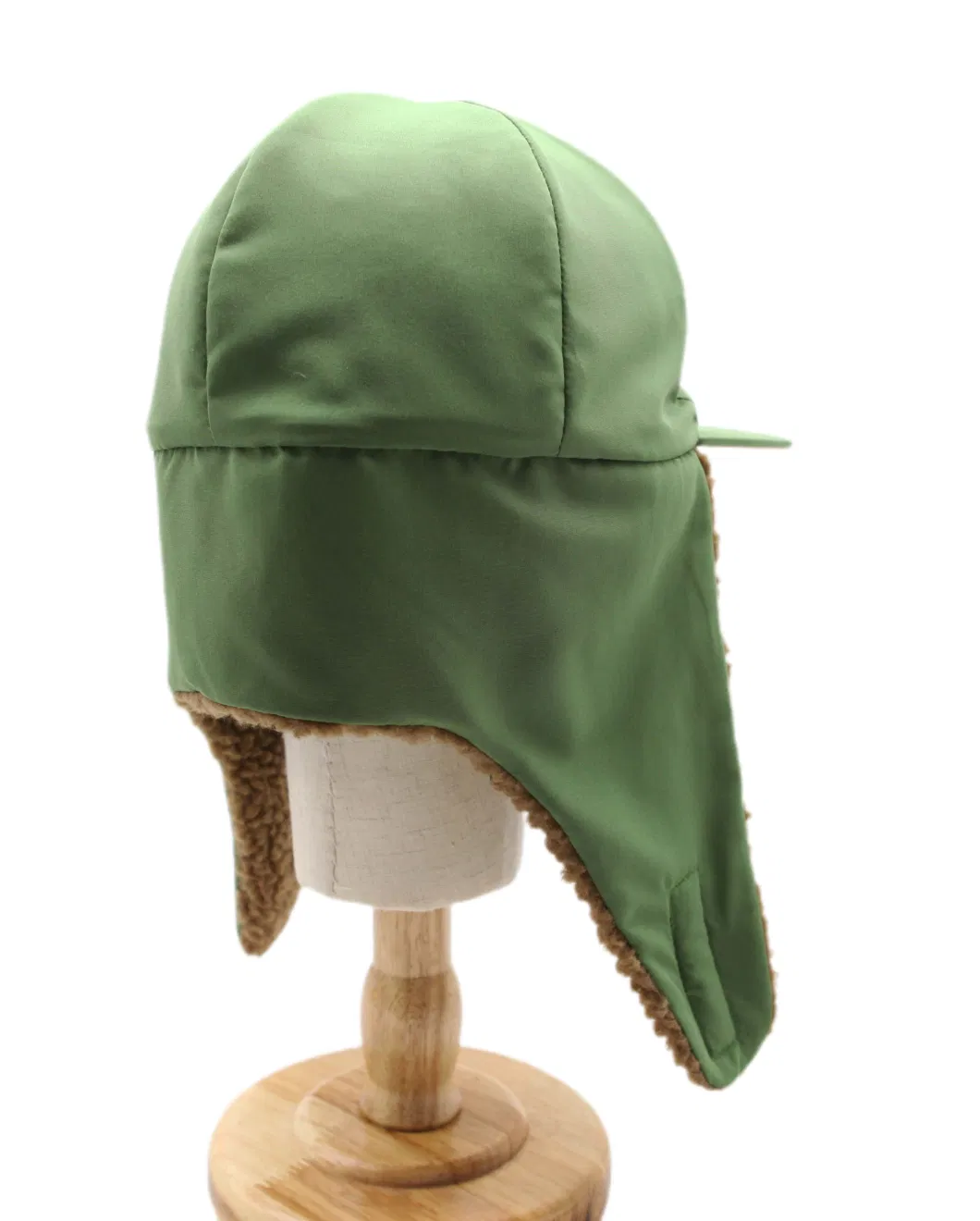 Winter Warm Bomber Trapper Fleece Hat with Foldable Ear Cover Comfortable and Breathable Russian Style Hat Cap