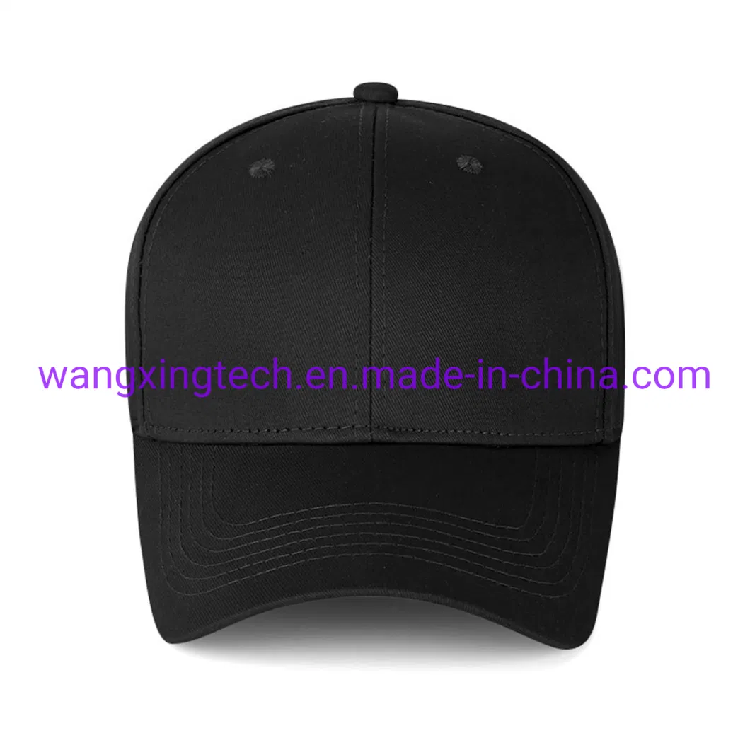 Wholesale Plain Baseball Cap Cotton Snapback Sunhat Custom Your Design Personalized Logo Embroiery/ Printing Adjustable Hat