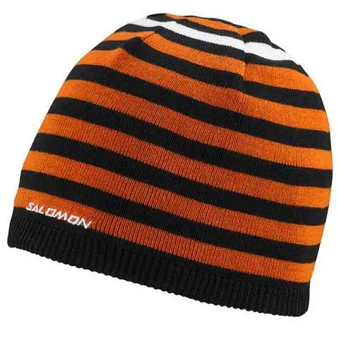 Acrylic Striped Winter Knitted Hat