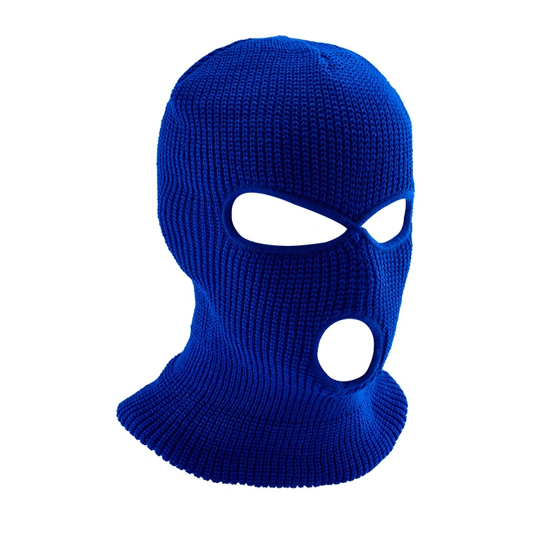 3 Hole Knitted Full Face Cover Ski Mask for Outdoor Sports