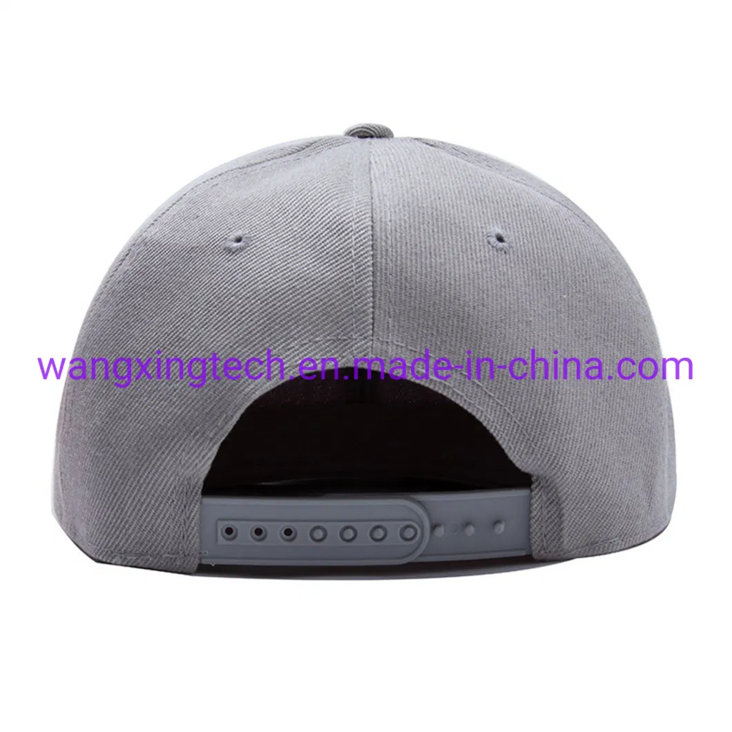 Wholesale Snapback Plain Baseball Cap Design Personalized Logo Embroidered Printing Hip Hop Fashion Hat