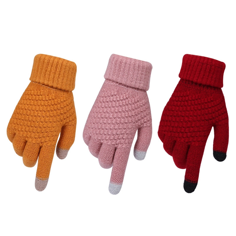 Winter Warm Soft Thick Smart Phone Gloves