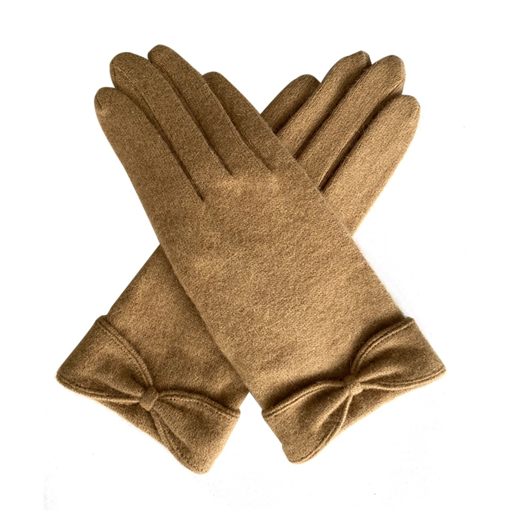 Women Winter Cute Custom Fashion Wool Gloves