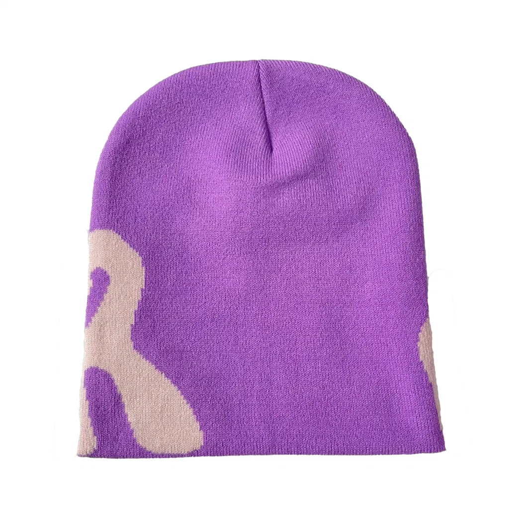 Classic Full Body Jacquard Knitted Beanie/Hat