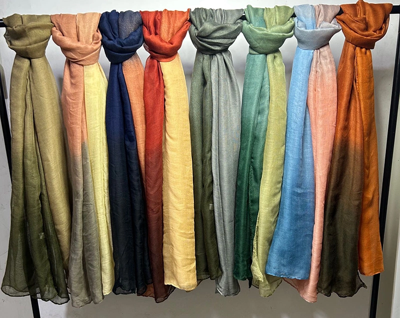 2024 Crinkle Scarves for Women Muslim Hijabs Shawls and Scarves