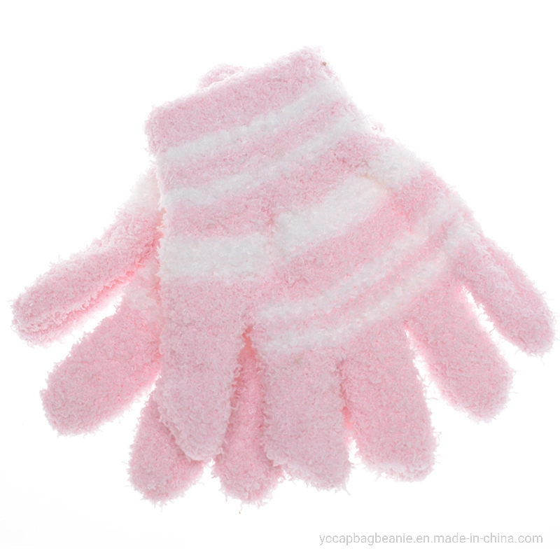 Promotional Winter Warm Knitted Children Acrylic Magic Glove