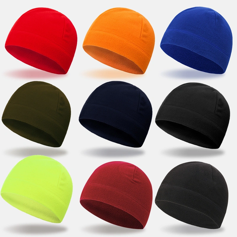 Wholesale Warm Cold-Proof Ski Hat Polar Fleece Hat