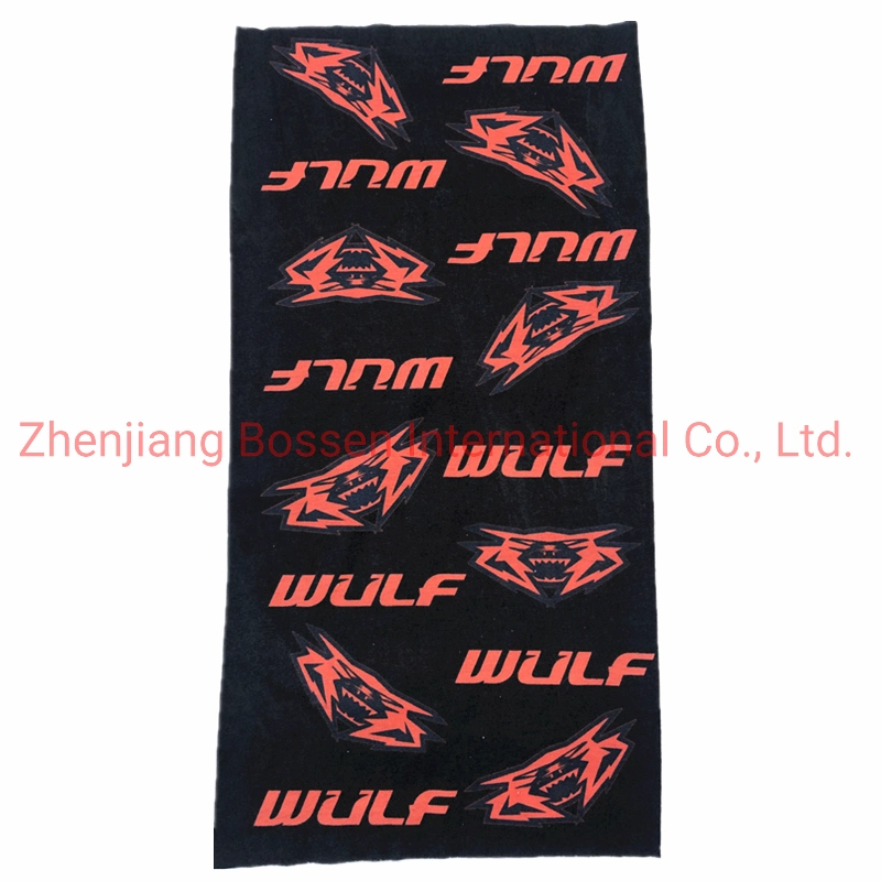 China Factory OEM Produce Custom Logo Print Polyester Microfiber Neck Gaiter Seamless Tubular Bandana Tube Scarf