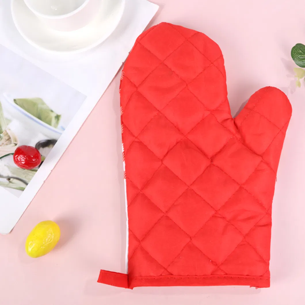 Wholesale Cooking Kitchen Oven Heat Resistant Microwave Heated-Glove Oven Mitts