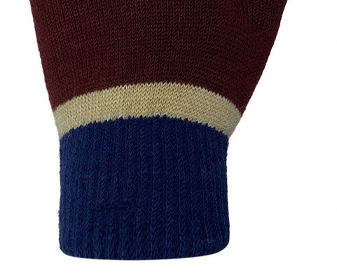 Adult Fashion Personality Knitted Rib Stripe Full Finger Winter Cold Warm Magic Gloves