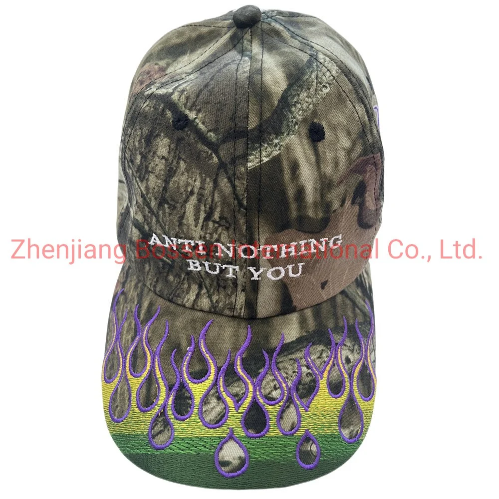 China Factory OEM Design Your Own Custom Logo 3D Embroidery Cotton Baseball Cap Plain White Strapback Hat