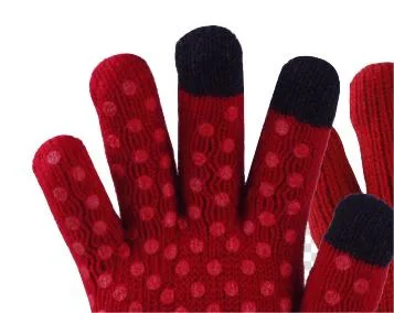 Winter Warm Touch Screen Jacquard Magic Non-Slip Winter Gloves