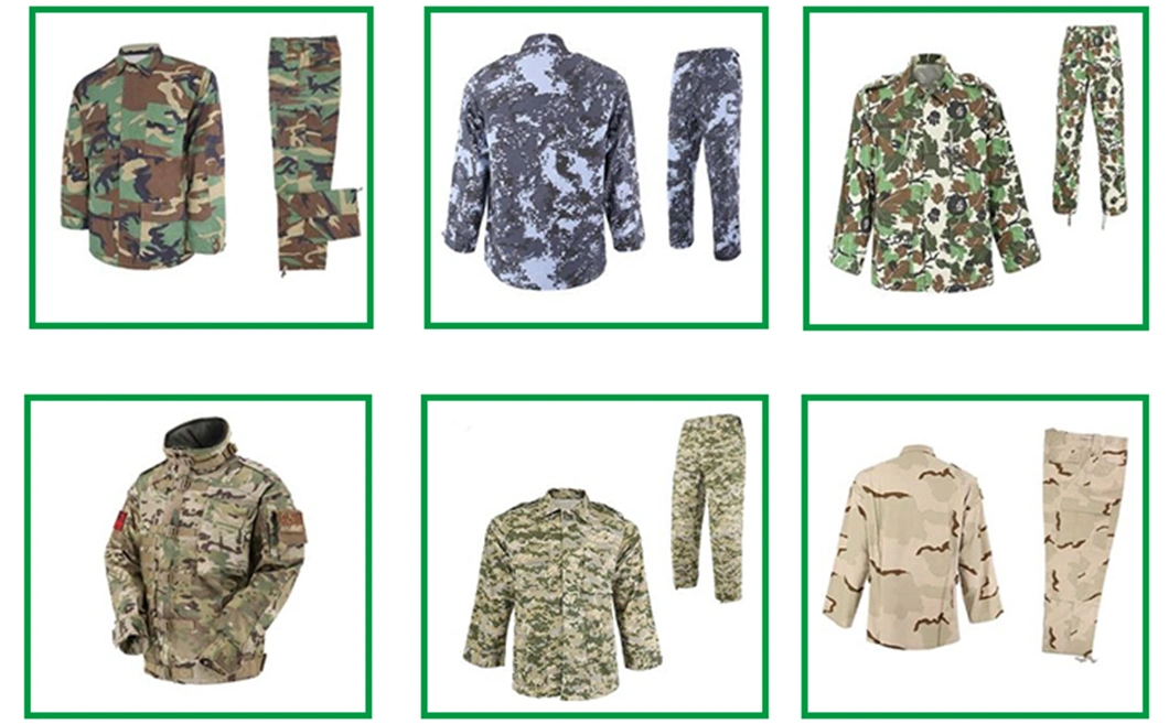 Hot Selling 65% Polyester 35% Cotton Blend Army Print Camouflage for Military Uniform Fabric