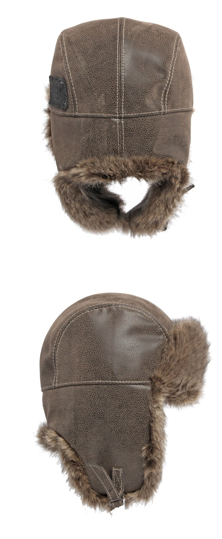 Winter Warm Thicken Ear Face Protect Windproof Snow Fur Hat Cap