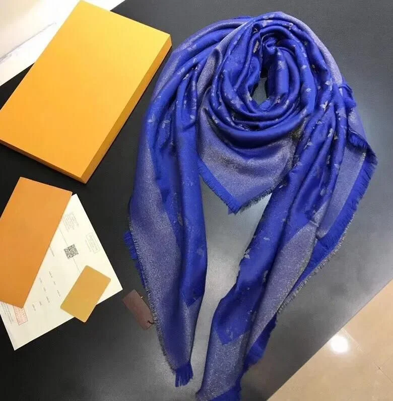 Luxury Brand Designer Scarf Scarves Wholesale Lady Fashion Printing 100% Silk Scarfs