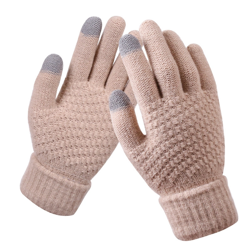 Winter Warm Soft Thick Smart Phone Gloves