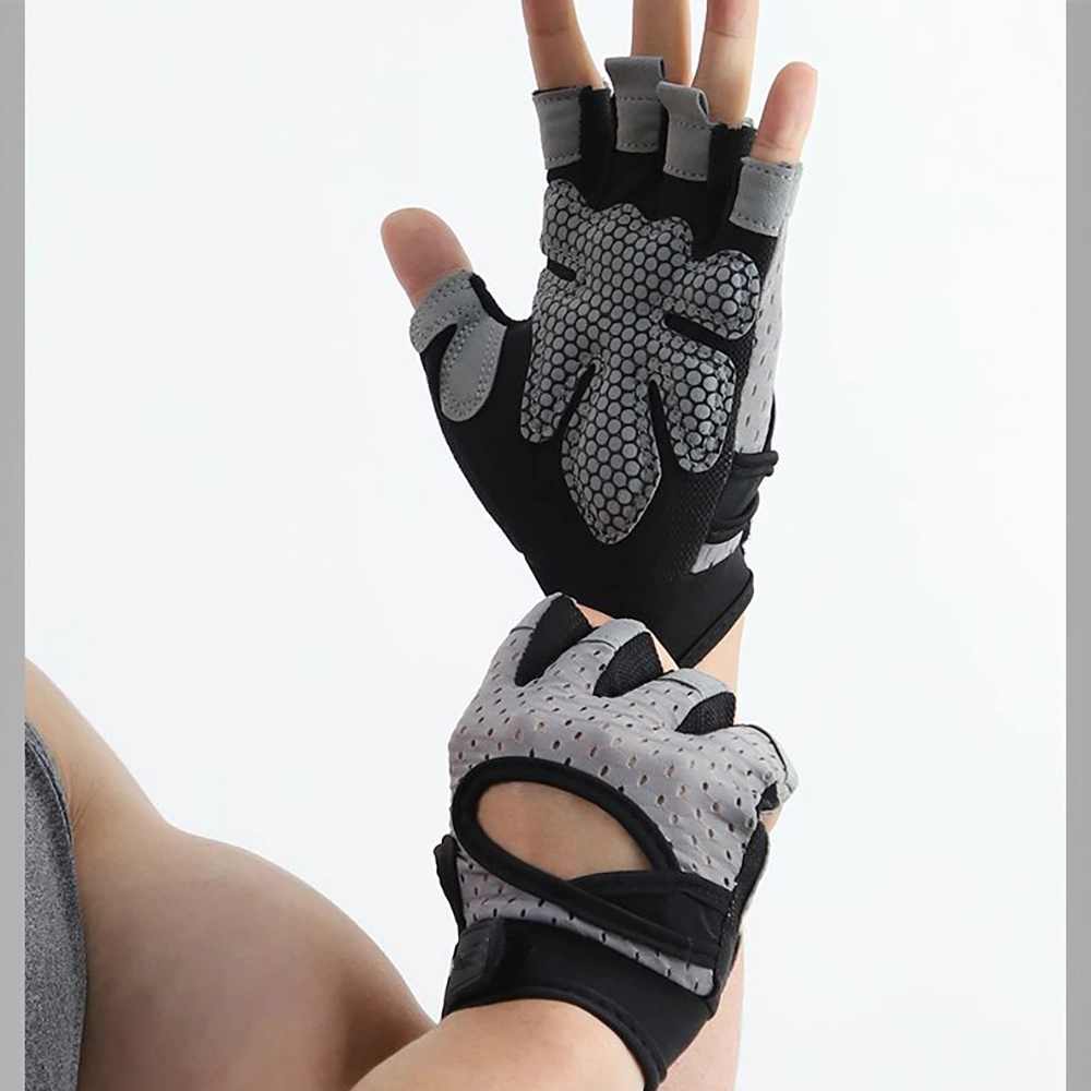 Half Finger Cycling Gloves Driving Summer Sun Fingerless UV Protection Ventilated Gloves Riding Gloves Ci25161