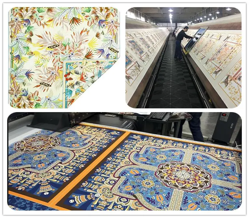 Custom 100% Silk Scarf Factory Hand-Rolled for Luxury Fashion and Gifts Personalized Design with Low MOQ Wholesale Silk Scarf