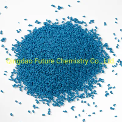  Blue PP, PE, ABS, HDPE, Nylon Pigment Granule Plastic Masterbatch