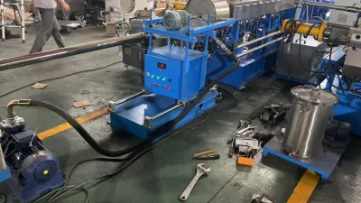 Jsd52b Twin Screw Extruder Master Batch, Filler Bimetallic Alloy, Water Ring