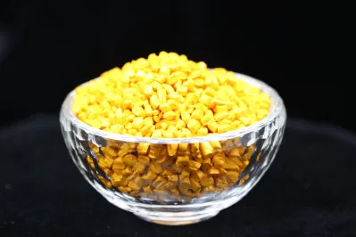 Poly Pellets PP PE HDPE PVC Raw Material Color Golden Masterbatch