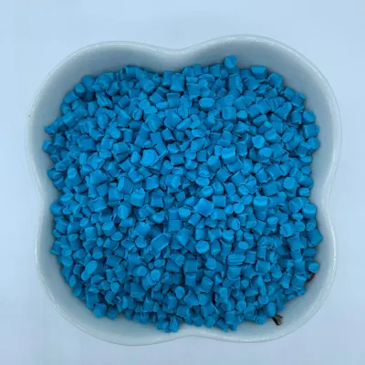 Black Calcium Bright Filler Masterbatch Pure Calcium Carbonate Filler Masterbatch for PE Blown Molding