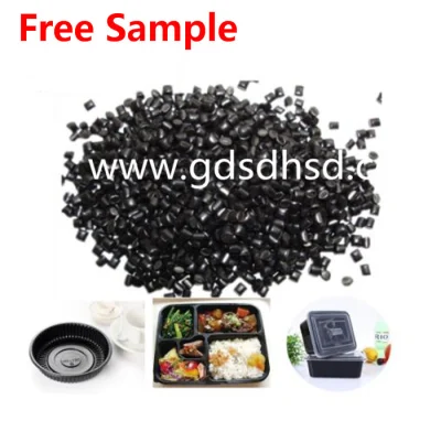  CaCO3 Filler Black Masterbatch for Plastic Case/Box