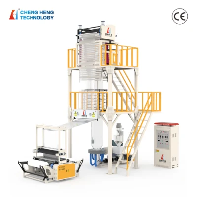 Chengheng High Speed Energy Saving and Consumption Reduction 600-1000mm Mono Layer High Speed HD/Ld PE Plastic Film Blowing Machine