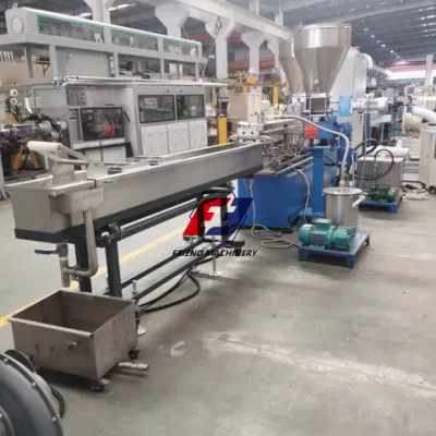 PLA Graphene Modified Plastic Pellet Making Machine Parallel Twin Screw Extruder Granulating Line