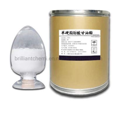 Cosmetic Emulsifier Mono Stearate Glycerol Cake Cream Gel Emulsifiers Glyceryl Monostearate Gms