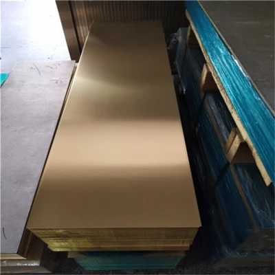 Nominal Grain Size 90% Cu Oiled C52400 Phosphor Bronze Plate for Expansion Plates
