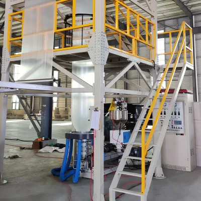 Chengheng High Speed Energy Saving and Consumption Reduction 600-1000mm Mono Layer High Speed HD/Ld PE Plastic Film Blowing Machine