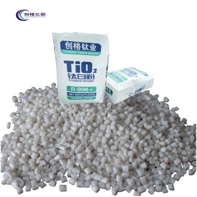 Professional Supply First Grade Chemical Material CAS 13463-67-7 TiO2 Rutile Titanium Dioxide R996 for Plastics, Master Batch with Lowest Price