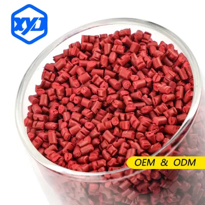 LDPE Red Masterbatch Blue Green Pink Red White Yellow Black Pantone Colors Color Masterbatch for Injection