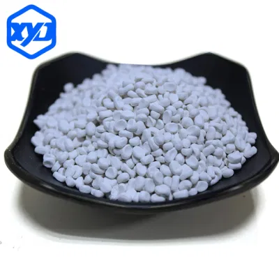High Quality HDPE Yellow Flame Retardant Wdrawing Blown Film Plastic Masterbatch 60% Content